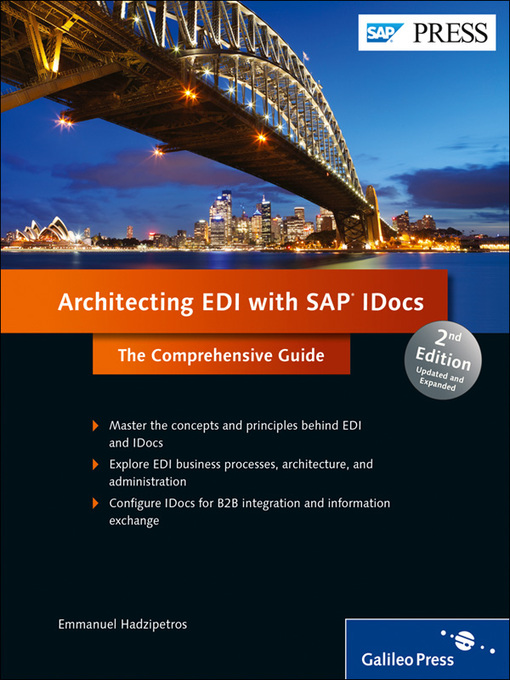Title details for Architecting EDI with SAP IDocs by Emmanuel Hadzipetros - Available